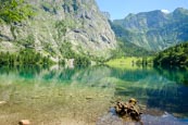 Thumbnail image of Lake Obersee, Upper Bavaria, Bavaria, Germany, Europe