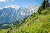 Thumbnail image of view from the Rossfeld Panoramastrasse over Obersalzburg, Berchtesgaden, Upper Bavaria, Bavaria, Ger