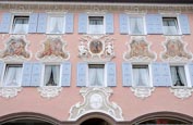 Zum Langerbeck 56 Ludwigstrasse In Partenkirchen Centre Traditionally Decorated Building, Garmisch-P