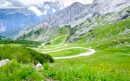 Thumbnail image of footpath between the Alpspitz and Hochalm bahn cable car stations, Garmisch-Partenkirchen, Upper Bav