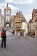 Plönlein, Rothenburg Ob Der Tauber, Franconia, Bavaria, Germany