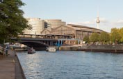 River Spree And Friedrichstrasse Station, Berlin, Germany