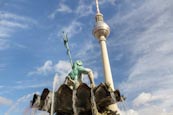 Thumbnail image of Fernsehturm and Neptunbrunnen, Berlin, Germany
