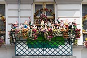 Gnomes On Balcony, Prenzlauer Berg, Berlin, Germany