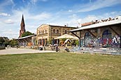 Goerlitzer Park - Cafe Edelweiss, Kreuzberg, Berlin, Germany