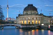 Bode Museum And Fernsehturm, Berlin, Germany