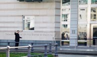 Kim Jong Un Impersonator At The US Embassy, Berlin