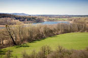 View From Rummelsberg, Towards Brodowin And Wesensee, Barnim, Brandenburg, Germany