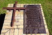 Thumbnail image of Cross of reconciliation made of nails from Coventry Cathedral, Werder Havel, Brandenburg, Germany