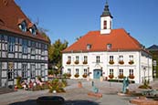 Thumbnail image of Market Place, Angermuende, Brandenburg, Germany