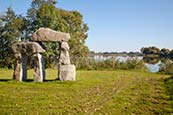 Sculpture Park By The Mündesee, Angermuende, Brandenburg, Germany