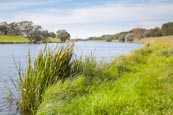 River Havel Near Quitzoebel, Brandenburg, Germany