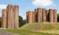 Bioturme, Lauchhammer, Brandenburg, Germany