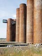 Bioturme, Lauchhammer, Brandenburg, Germany