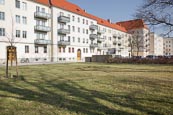 Thumbnail image of typical architecture in the Brunnenring, Eisenhuettenstadt, Brandenburg, Germany