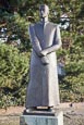 Statue Of A Steel Worker Stahlwerker By Herbert Burschik, Eisenhuettenstadt, Brandenburg, Germany