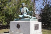 Memorial Statue To Heinrich Von Kleist, Frankfurt Oder, Germany