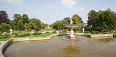 Schlosspark Gardens, Neustrelitz, Mecklenburg-Vorpommern, Germany