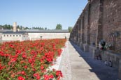 Thumbnail image of Ravensbrück Concentration Camp Memorial Fürstenberg Havel – Wall of Nations behind the mass grave, B