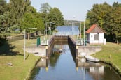 Canal Locks At Himmelpfort, Brandenburg, Germany