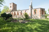 Thumbnail image of ruined church at Flieth-Stegelitz, Uckermark, Brandenburg, Germany