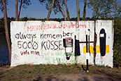 Thumbnail image of Berlin Wall remains by Griebnitzsee, Brandenburg, Germany