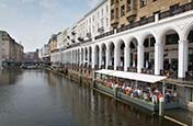 Thumbnail image of Alsterfleet and Alsterarkaden, Hamburg, Germany