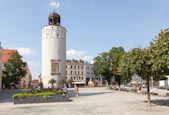Thumbnail image of Marienplatz with Frauenturm / Dicke Turm, Goerlitz, Saxony, Germany