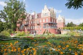 Thumbnail image of Neuen Schloss, Bad Muskau, in Muskauer Park, Fuerst Pueckler Park, Muskau Park, Bad Muskau, Saxony, 