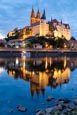 Thumbnail image of view over the Albrechtsburg and River Elbe, Meissen, Saxony, Germany