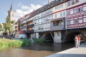 Thumbnail image of Merchants Bridge, Erfurt, Thuringia, Germany