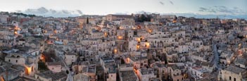 Thumbnail image of View over Sasso Barisano from Piazza Duomo, Matera, Basilicata, Italy