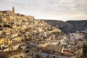 Thumbnail image of view over the city from viewpoint at Piazzetta Pascoli, Matera, Basilicata, Italy