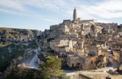 Thumbnail image of view over town from Convent of Saint Agostino, Matera, Basilicata, Italy