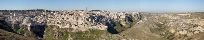 Thumbnail image of view over Matera and Murgia National Park, Matera, Basilicata, Italy