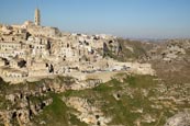 Thumbnail image of view to Matera from Murgia National Park, Matera, Basilicata, Italy