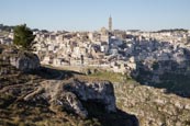 Thumbnail image of view to Matera from Murgia National Park, Matera, Basilicata, Italy