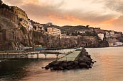Thumbnail image of Town viewed from Marina Piccola, Sorrento, Campania, Italy