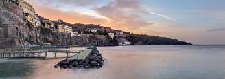 Thumbnail image of Town viewed from Marina Piccola, Sorrento, Campania, Italy