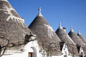 Typical Trulli In Alberobello, Puglia, Italy