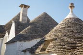 Thumbnail image of Typical trulli in Alberobello, Puglia, Italy
