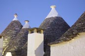 Thumbnail image of Typical trulli in Alberobello, Puglia, Italy