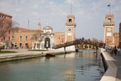 Thumbnail image of Arsenal viewed from Fondamenta Arsenale -  Arsenale di Venezia, Venice, Veneto, Italy