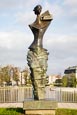 Pomnik Powodzianki, A Monument To Victims And Heroes Of The "Millenium Flood" Of 1997 On The Univers