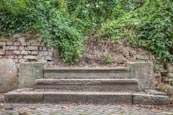 Thumbnail image of Steps into a derelict house in Kostrzyn Old Town, Poland