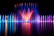 Multimedia Fountain At The Pergola, Centennial Hall, Wroclaw, Poland