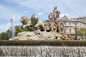 Thumbnail image of Cibeles Fountain in Cibeles Square, Madrid, Spain