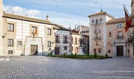 Thumbnail image of Plaza de la Villa with Torre de los Lujanes (Lujanes Tower), one of the oldest buildings in Madrid a