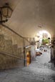 Thumbnail image of archway and steps leading onto Plaza Mayor, Madrid, Spain
