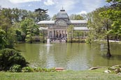 Thumbnail image of Crystal Palace in Buen Retiro Park, Madrid, Spain